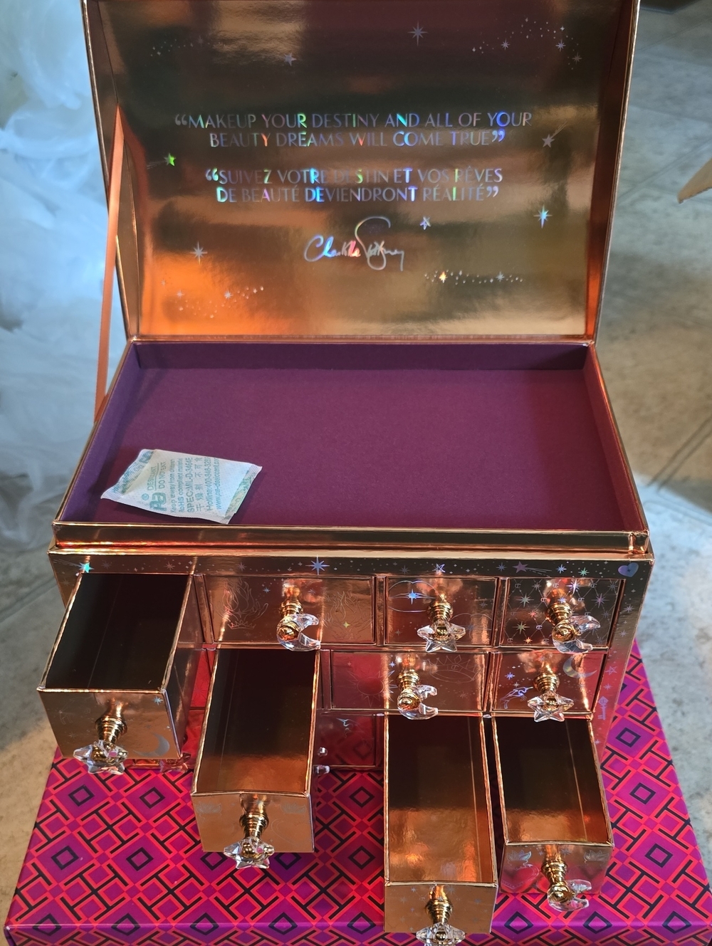 Charlotte Tilbury Charlotte's Beauty Treasure Chest *Empty*